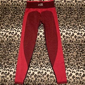 EUC Victoria’s Secret PINK Seamless Leggings Women’s VS Leggings